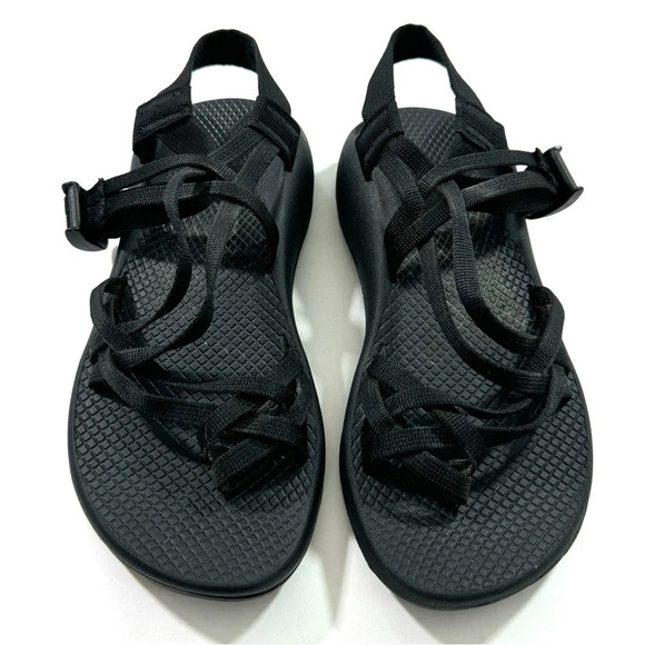 Chaco Womens ZX2 Cloud Dual Adjustable Strap Sandal Cushioned Black - Picture 2 of 8